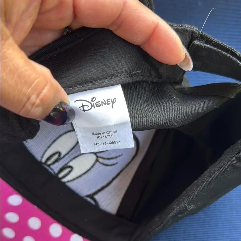 Disney Minnie Mouse Pink and Black Toy Cap